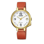 CITIZEN 西铁城 EE4012-10A 女士模拟数字太阳能手表