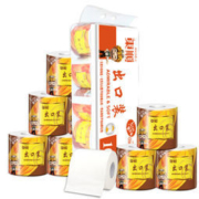 部分地区有货：顺清柔 有芯卷纸 4层*180g*10卷 *7件