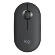 Logitech 罗技 Pebble 轻薄型静音双模鼠标 石墨黑