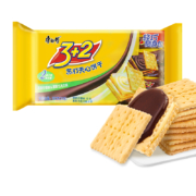 康师傅3+2 苏打夹心饼干清新柠檬慕斯巧克力 500g*8件