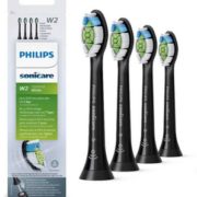 Philips 飞利浦 HX6064/11 钻石亮白型声波震动牙刷刷头 4支装 黑色  含税到手约￥120