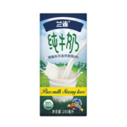 京东PLUS会员： 兰雀 德臻脱脂 200ml*24盒 *4件