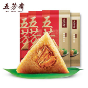 【五芳斋旗舰店】新鲜大肉粽4枚装