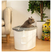 IRIS 爱丽思 全封闭 顶入式 猫砂盆