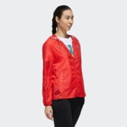 adidas 阿迪达斯 neo W CS FLO WB WV 女装运动薄款抽绳连帽外套EJ7091