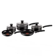 黑五、中亚Prime会员： T-fal 特福 Essential 锅具5件套