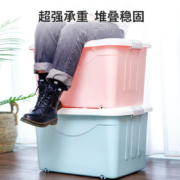 沃尔玛同款，进口食品级PP，6年质保：禧天龙 带盖收纳箱