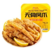 慢津贴：华英 无骨凤爪 柠檬味 200g*2盒