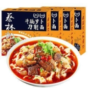 蔡林记 牛腩萝卜刀削面 442g *2件