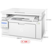 HP 惠普 LaserJet Pro MFP M132nw 黑白激光打印一体机