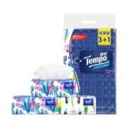 百亿补贴：Tempo得宝 Mini系列抽纸 4层*80抽*4包