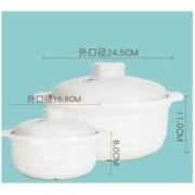 AcBel 康舒 家用砂锅 2件套 3200ml+1000ml