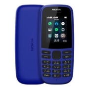 NOKIA诺基亚 105直板按键老人手机 移动联通2G蓝色