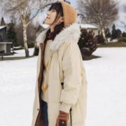 INMAN 茵曼 1884121173 女士宽松休闲加厚羽绒服