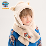 PAW PATROL 汪汪队立大功 2020新品 儿童秋冬围巾一体毛绒帽子