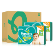 Pampers帮宝适 超薄干爽系列婴儿纸尿裤 L号 164片*2件
