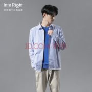 限尺码！ InteRight JDDR002 男士纯棉衬衫