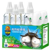 某东PLUS会员！ SUPERB 超威 电蚊香液 无香2器4瓶 225晚