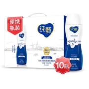 再降价：蒙牛 纯甄 小蛮腰 原味高端轻酪乳风味酸牛奶PET瓶 230g*10礼盒装 *2件