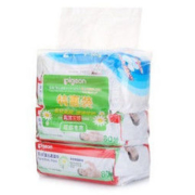 贝亲(PIGEON)婴儿柔湿巾80片3连包PL135