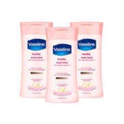 25日0点黑卡会员： Vaseline 凡士林 嫩白烟酰胺B3身体乳 400ml*3