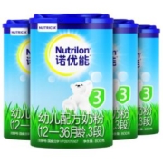 京东PLUS会员： Nutrilon 诺优能 幼儿配方奶粉 3段 800g 4罐