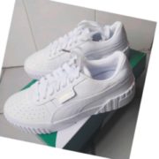 35.5码！Puma彪马 C阿li 纯白女款板鞋