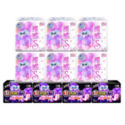 苏菲 卫生巾 裸感S超熟睡日夜组合58片（230mm日用7片*6包+420mm夜用4片*4包） *3件