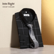 INTERIGHT 时尚休闲男士衬衫 *3件