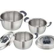 prime会员！Tefal 特福 C817S3 不锈钢锅具6件套  直邮含税到手￥532.76