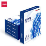 deli 得力 白令海 A4复印纸 70g 500张/包 5包装（2500张）