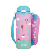 THERMOS 膳魔师 FHL-401F LP真空隔热吸管水杯 400ml