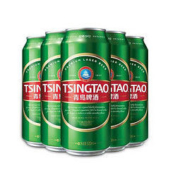 青岛啤酒（Tsingtao）经典10度500ml*18听 大罐整箱装 *2件