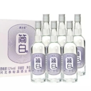 青小乐 简白浓香型白酒 500ml*12瓶