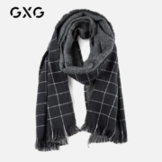 GXG 秋冬款 男士保暖围巾