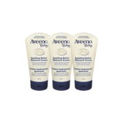 21日10点黑卡会员! Aveeno 艾惟诺 婴儿天然燕麦舒缓柔嫩润肤霜 139ml *3