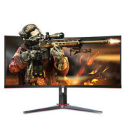 AOC CQ34G2Z 34英寸VA显示器（2560x1080、200Hz、0.5ms、1500R）
