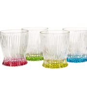 Riedel 礼铎 Fire & Ice冰与火系列 威士忌水晶玻璃酒杯295mL*4支礼盒装  含税到手约￥367