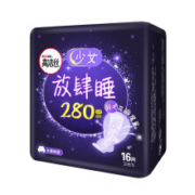 kotex 高洁丝 放肆睡卫生巾 280mm*16片 *7件