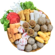 百亿补贴：宽达 火锅丸子组合 八种口味 800g