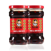 白菜价：老干妈 风味豆豉油制辣椒 280g*2瓶
