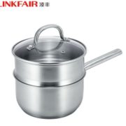 LINKFAIR 凌丰 布格系列 奶锅三件套 18cm