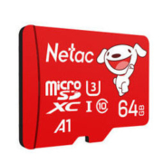 11日0点： Netac 朗科 P500 Pro TF（MicroSD）存储卡 64GB 京东联名款