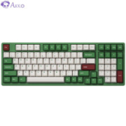 11日0点、新品发售： AKKO 3098 DS 红豆抹茶 98键机械键盘 V2粉轴