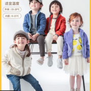 日本人气童装 petitmain 儿童A类品质摇粒绒夹克