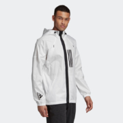 20日0点：adidas 阿迪达斯 W.N.D. JKT 男装运动型格梭织夹克 DZ0048