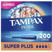 Tampax 丹碧丝 珍珠系列 塑胶导管棉条 超大吸收量版 50支*4盒 直邮含税到手￥315.76