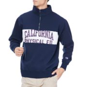 prime会员！Champion 冠军牌 C3-Q030 男士立领拉链套头加绒卫衣  到手约￥226.25