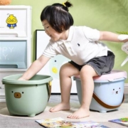 禧天龙 抗菌玩具收纳箱 13升2个装*3件
