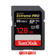 SanDisk 闪迪 Extreme PRO 至尊超极速 SDXC卡 128GB 170MB/s *3件